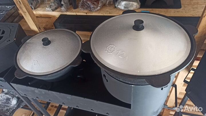 Казан чугунный