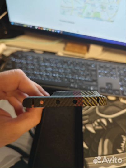 Чехол карбон Xiaomi 13 pro