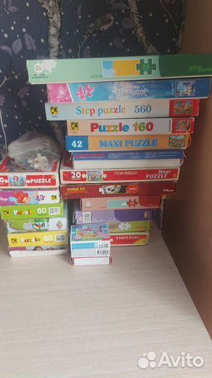 Пазлы разные