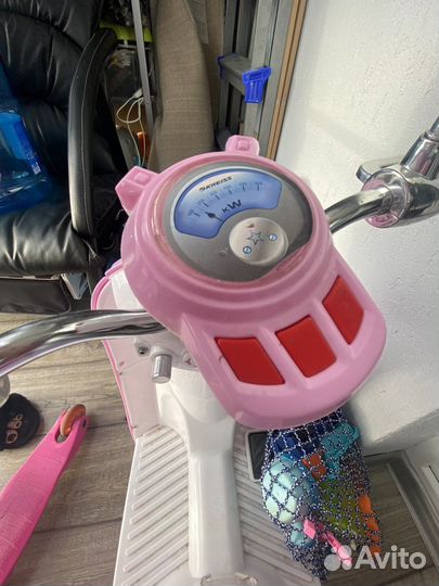 Электромотороллер Kreiss розовый