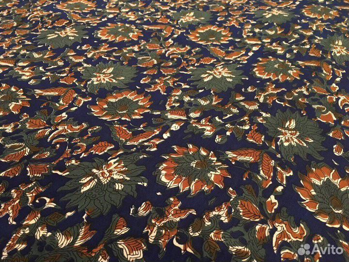 Ткань для шитья, ручная набойка, этно ткани