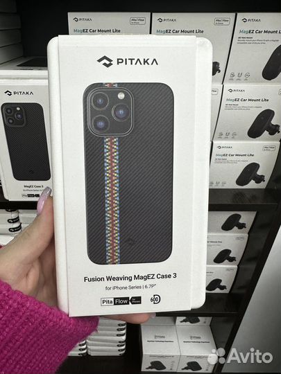 Чехол pitaka Fusion MagEZ 3 для 14 Pro MAX 6.7