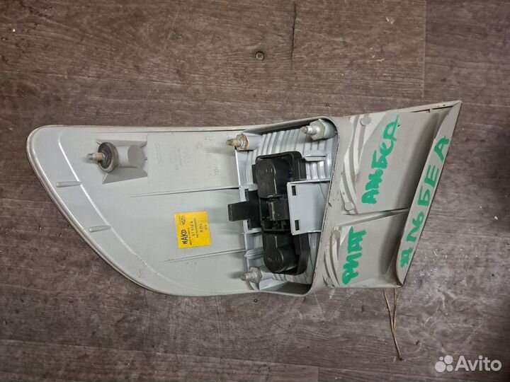 Фонари задние фиат альбеа