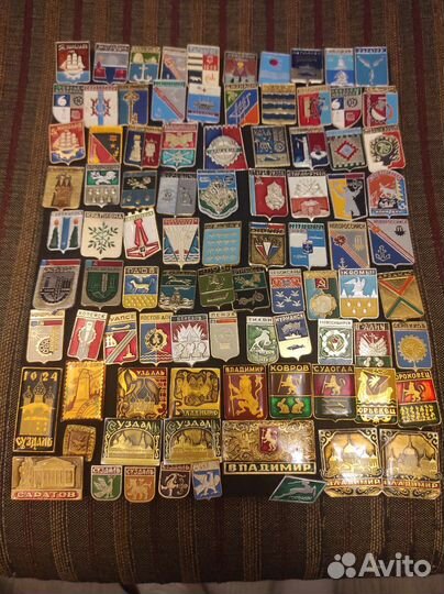 Значки:Гербы и Города. Прибалтика