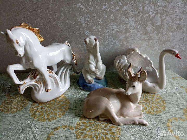 Фарфоровые статуэтки СССР