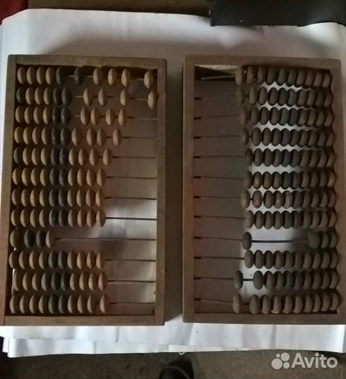 Счеты деревянные