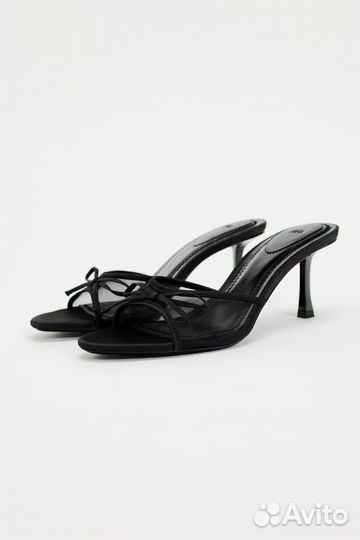 Мюли Zara (35-41) черные туфли