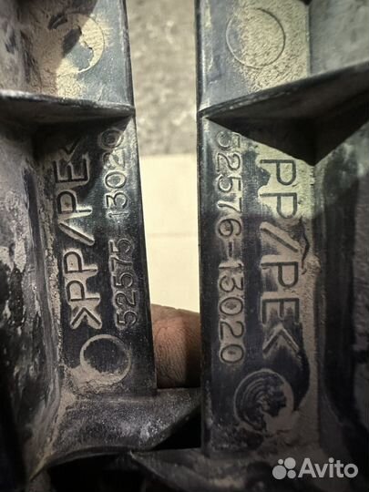 Крепление заднего бампера toyota corolla fielder