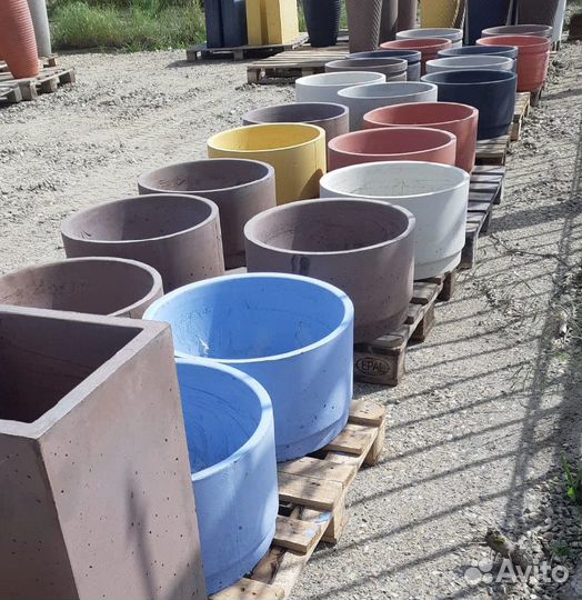 Изделия из бетона в наличии и на заказ