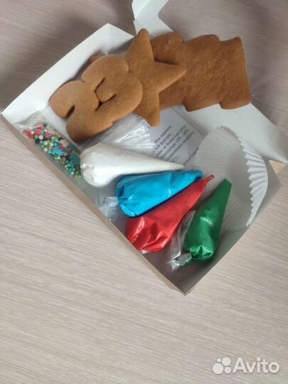 Готовые пряничные наборы для росписи