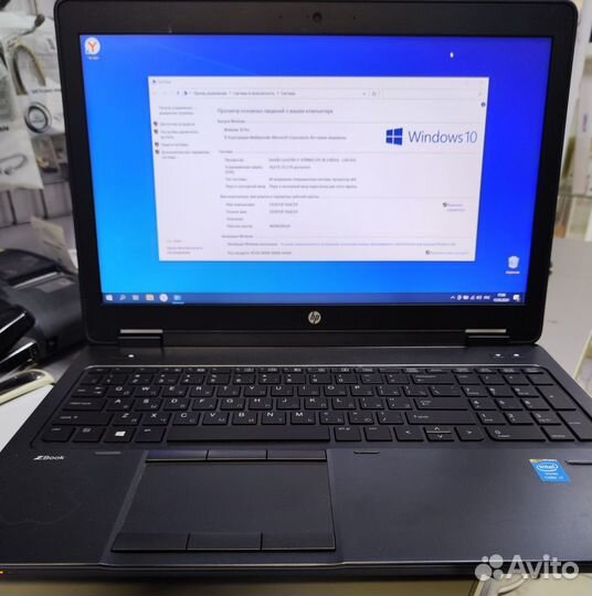 Ноутбук HP Zbook 15 G2