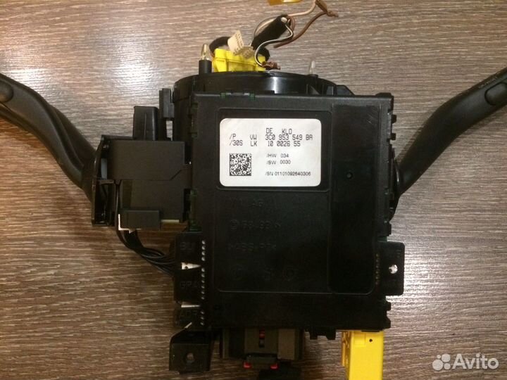 Подрулевые переключатели vw с блоком