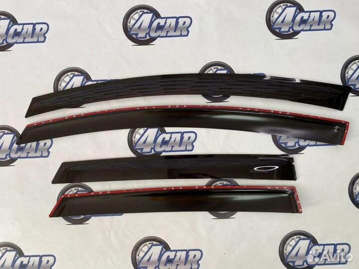 Дефлекторы окон для Opel Astra J 2010+