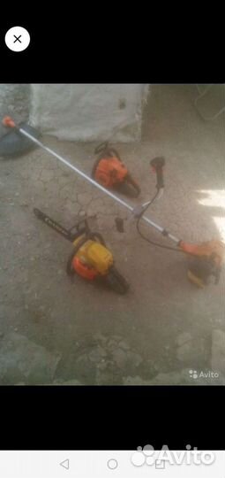 Ремонт бензопил тримеров