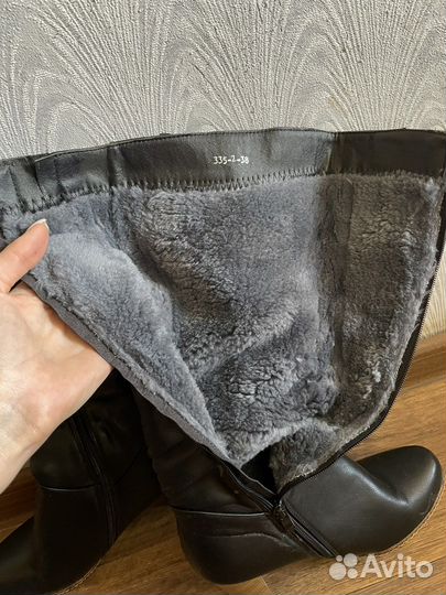 Сапоги женские зимние 38