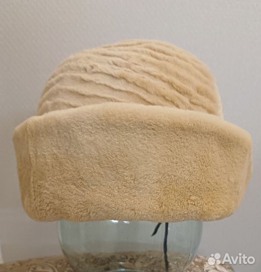 Шапка (шляпка) из стриженной норки пр-во никнорд
