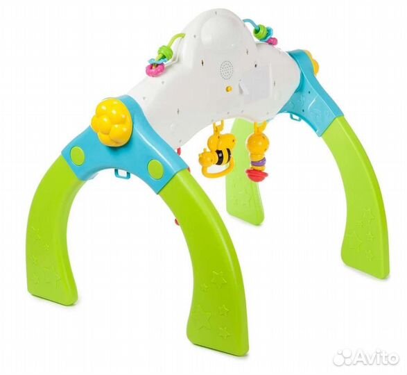 Развивающий центр baby go детский турничок