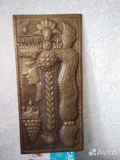 Чеканка медная СССР