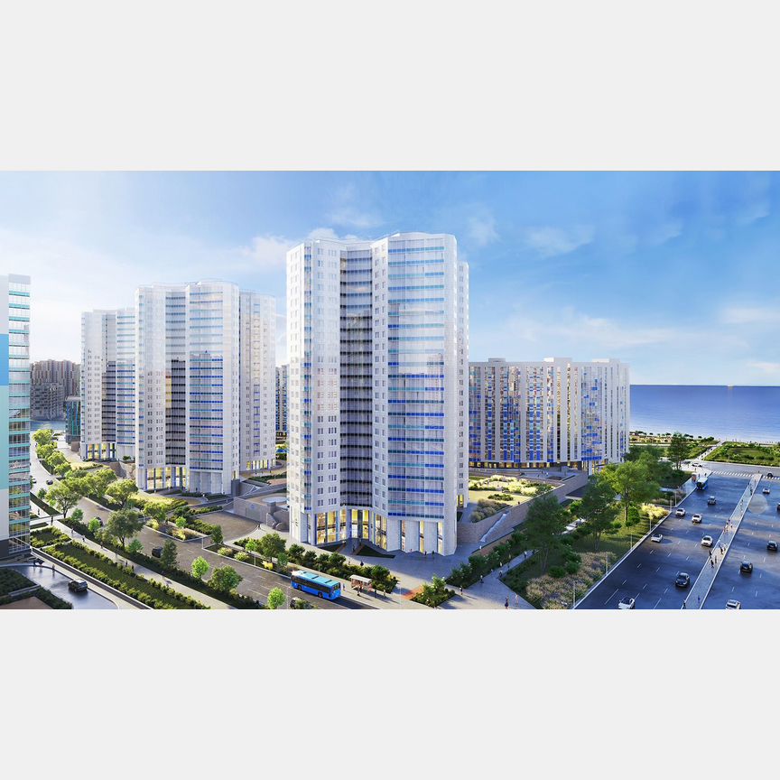 2-к. квартира, 71 м², 13/24 эт.