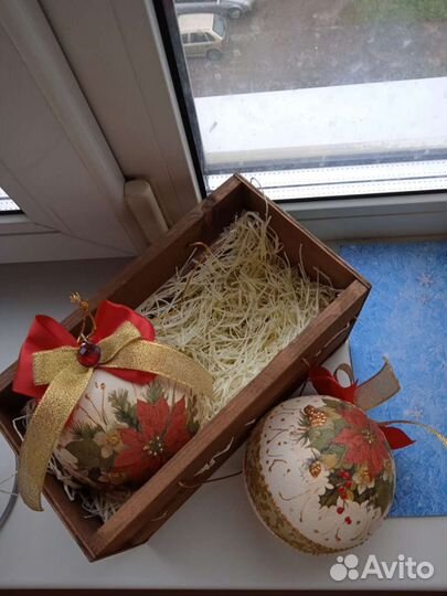 Новогодние игрушки ручной работы