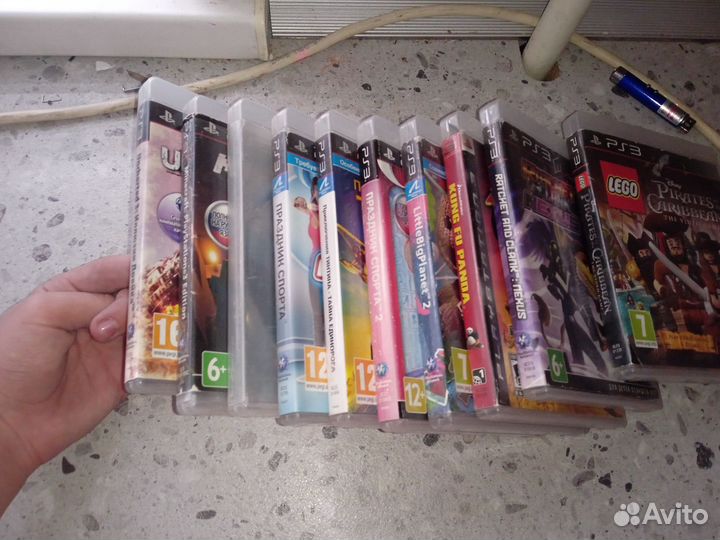 Диски на ps3, популярные и редкие