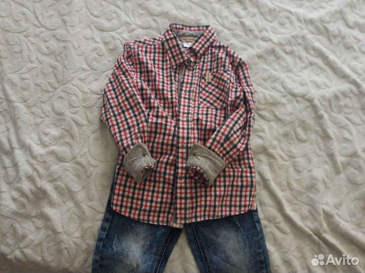 Рубашка для мальчика 110