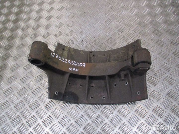 Колодка тормозная задняя MAN 81502016223