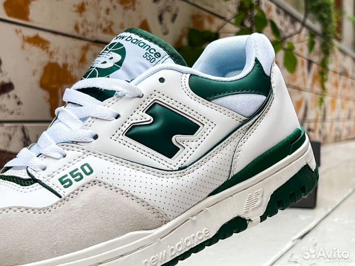 Кроссовки New Balance 550 White Green