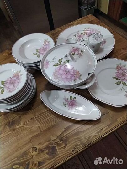 Сервиз Дулево СССР 29 предметов