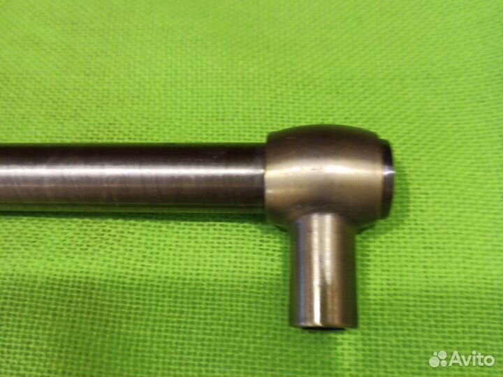 Рейлинг для кухни с полками, античная бронза