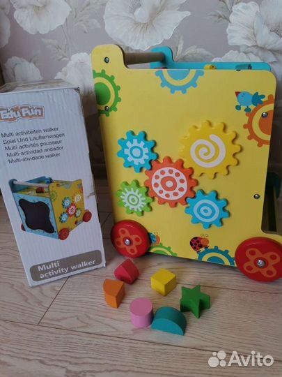 Развивающие деревянные игрушки