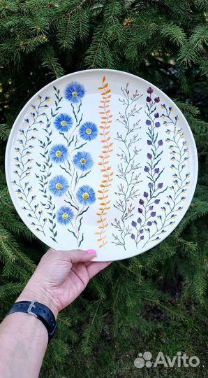 Керамические блюда/тарелки, авторская работа