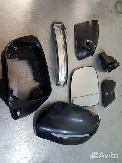 Зеркало левое по запчастям Nissan X-Trail T32