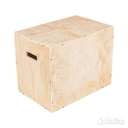 Фанерная тумба для запрыгивания