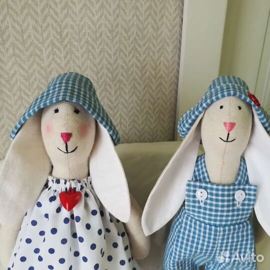 Кукла тильда заяц