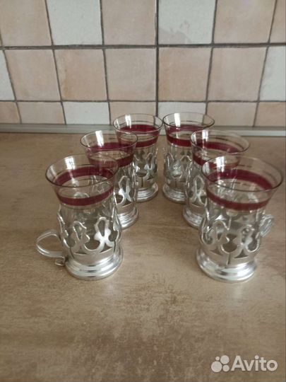 Стакан в подстаканник