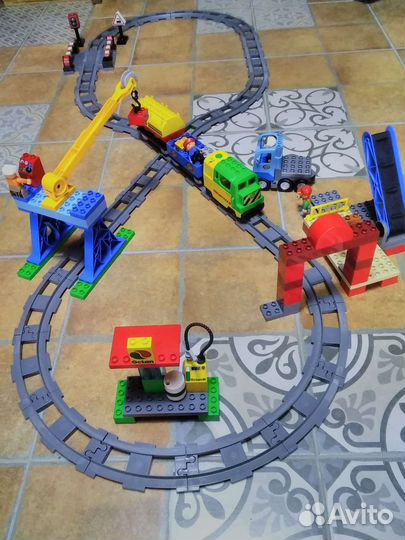 Лего дупло железная дорога 5609