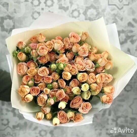 Цветы розы букет