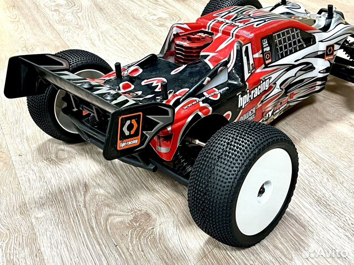 Hpi Truggy 4,6 1/8 нитро двс трагги модель