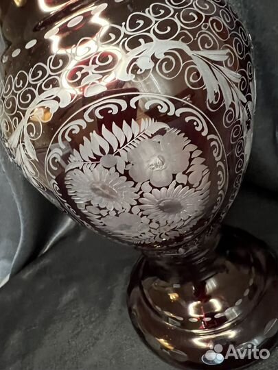 Ваза Эгерманн Egermann Хрусталь