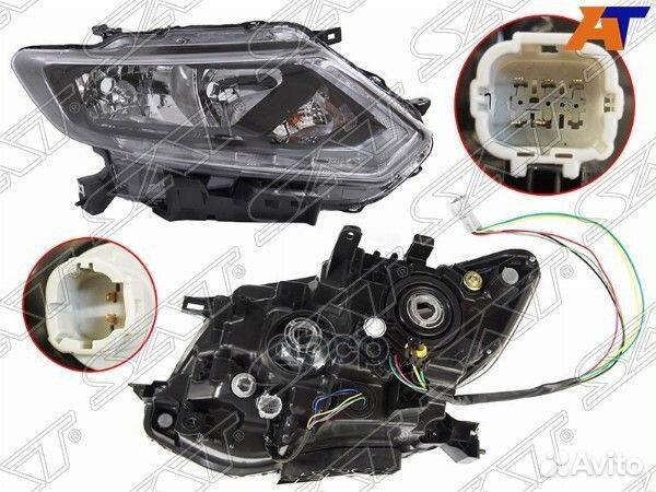 Фара nissan X-trail 14-17 RH галоген, дхо