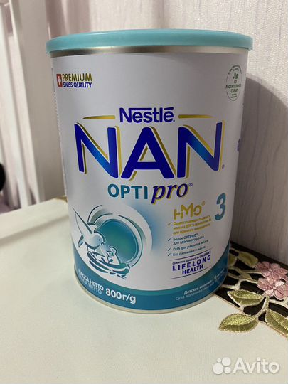 Детское питание NAN 3 optipro для детей с 12 мес