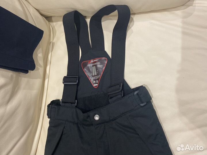 Лыжные тёплые детские брюки