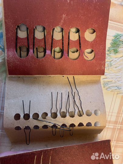 Набор шпилек для волос, ретро упаковка