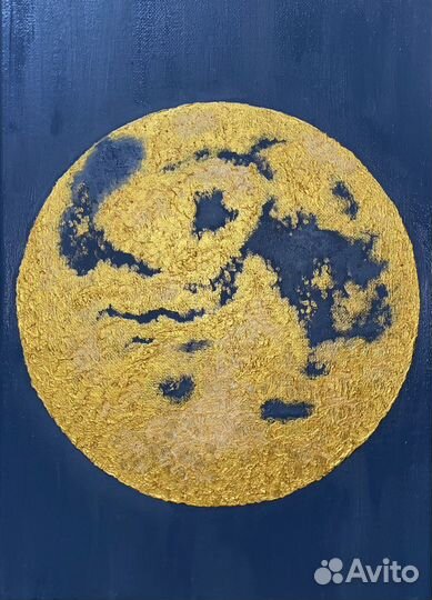 Интерьерная картина, холст, масло