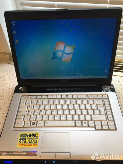Ноутбук toshiba