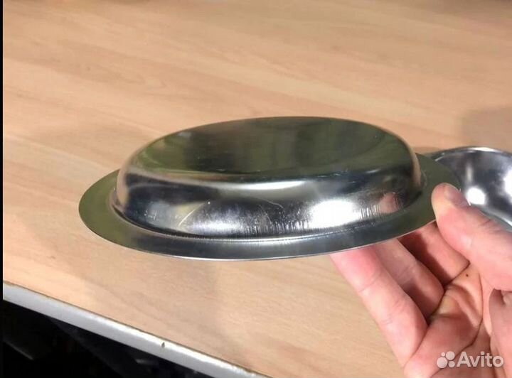 Тарелки из нержавейки СССР тактические