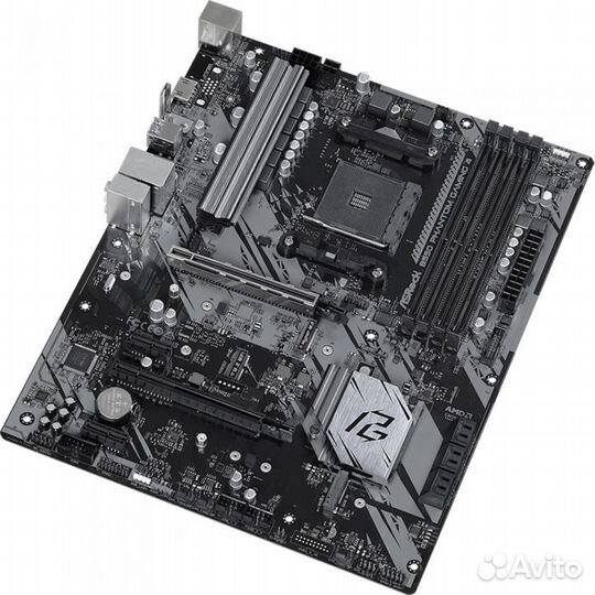 B550 phantom gaming 4, Socket AM4, AMD B550, 4xDDR