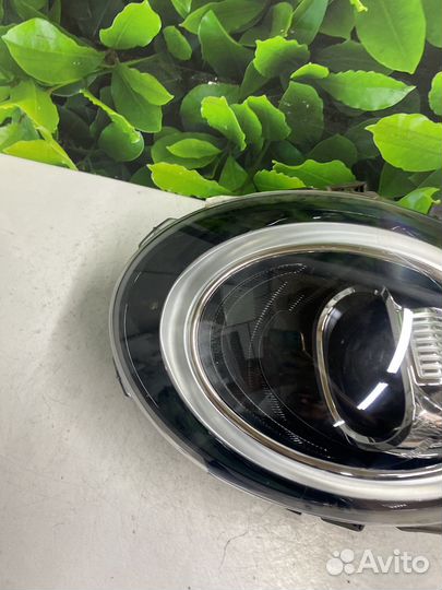Фара левая Рестайлинг Хром Mini cooper F55 LED