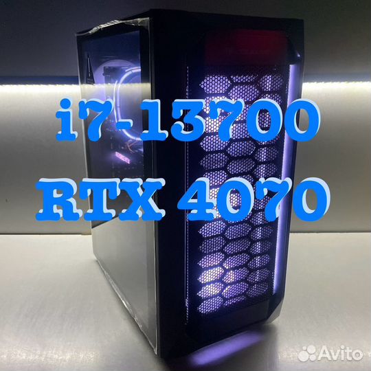 I7-13700 / RTX 4070. Игровой новый